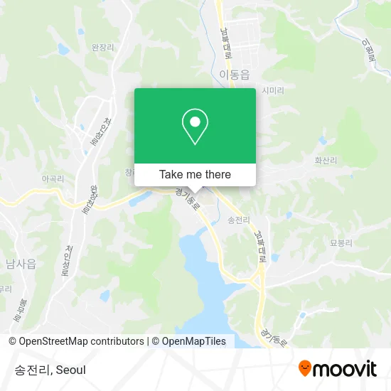 송전리 map