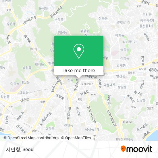 시민청 map