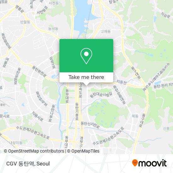 CGV 동탄역 map
