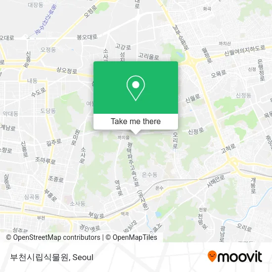 부천시립식물원 map