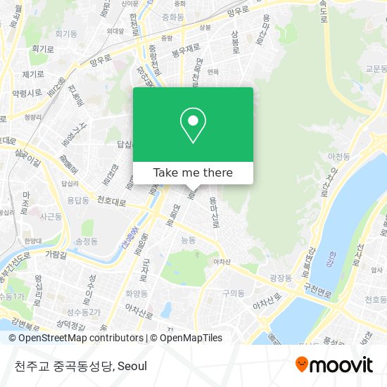 천주교 중곡동성당 map