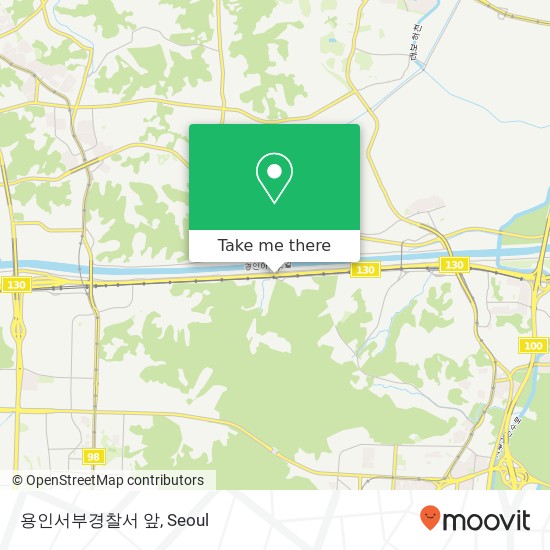 용인서부경찰서 앞 map