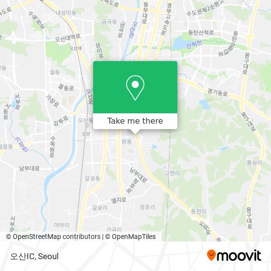 오산IC map