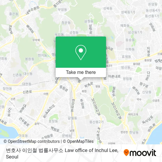 변호사 이인철 법률사무소 Law office of Inchul Lee map