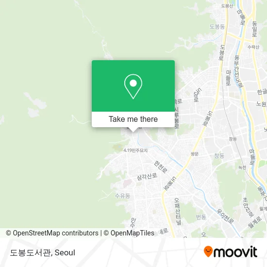 도봉도서관 map