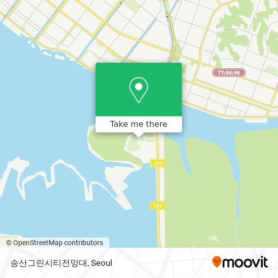 송산그린시티전망대 map