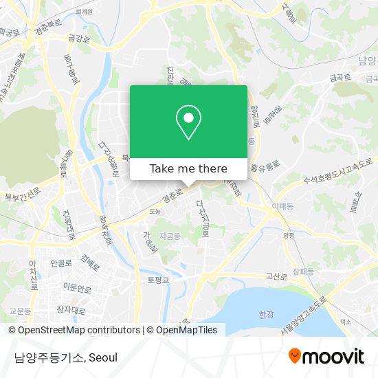 남양주등기소 map