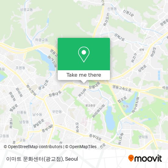 이마트 문화센터(광교점) map