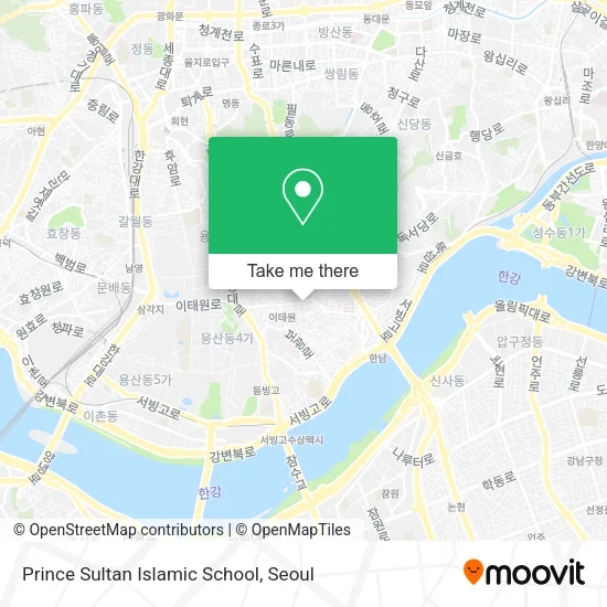 Prince Sultan Islamic School map