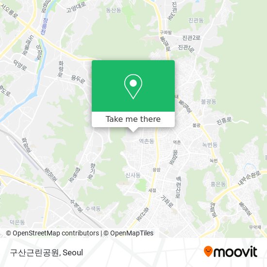 구산근린공원 map