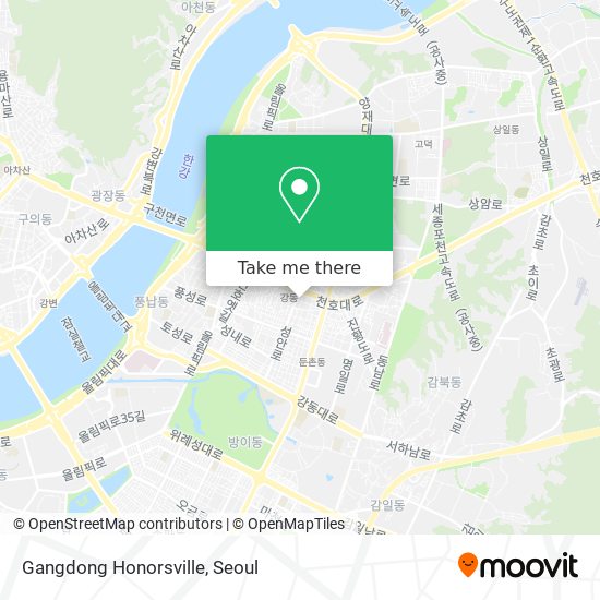 Gangdong Honorsville map