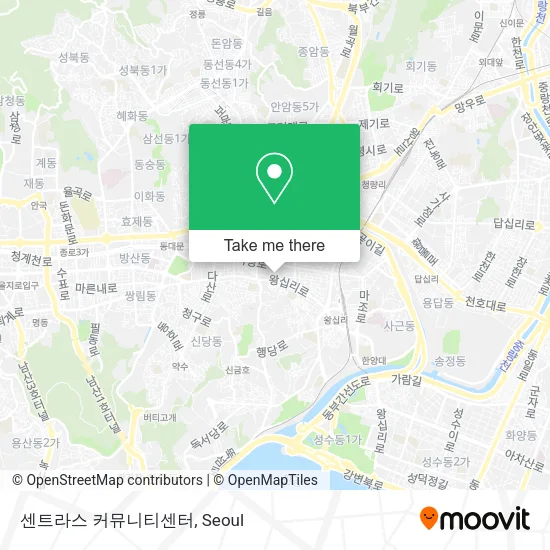 센트라스 커뮤니티센터 map