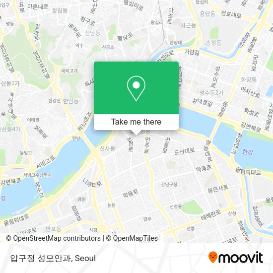 압구정 성모안과 map