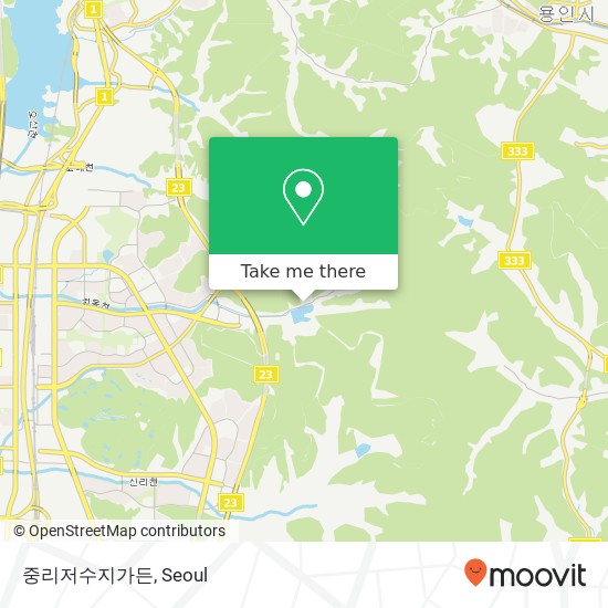 중리저수지가든 map