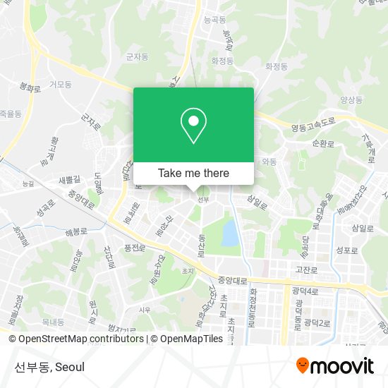선부동 map