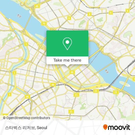 스타벅스 리저브 map