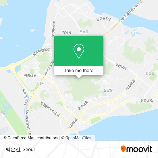 백운산 map