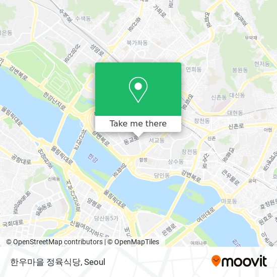 한우마을 정육식당 map