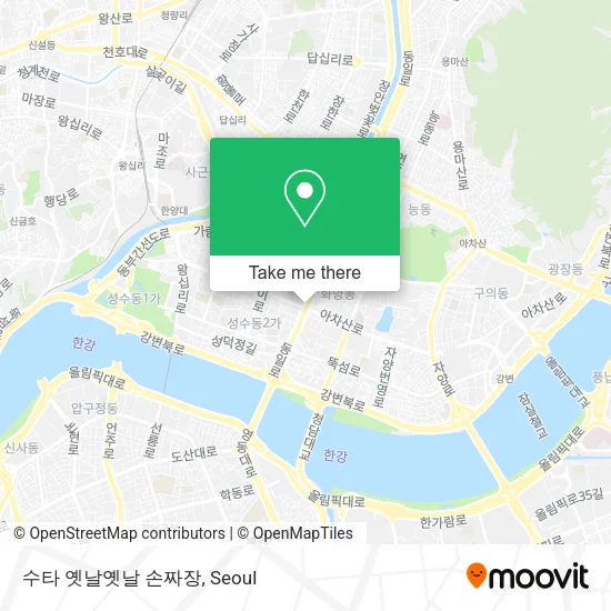 수타 옛날옛날 손짜장 map