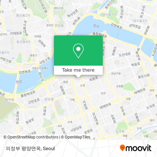 의정부 평양면옥 map