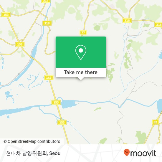 현대차 남양위원회 map