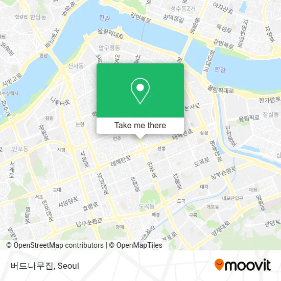 버드나무집 map