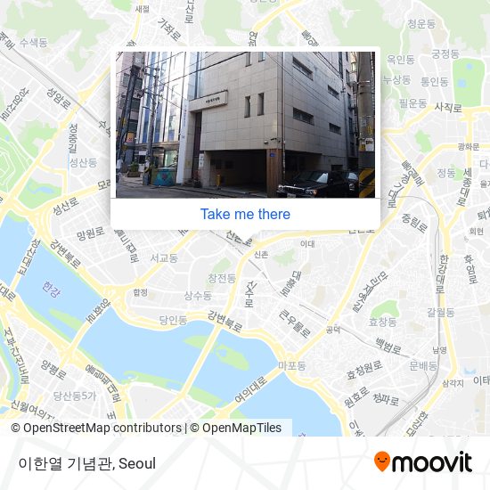 이한열 기념관 map