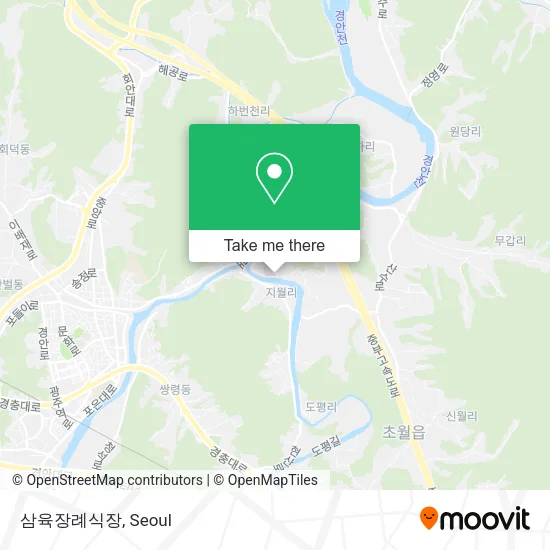 삼육장례식장 map