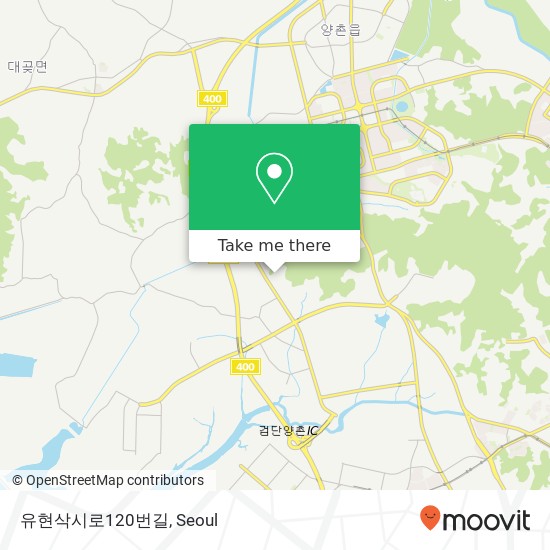 유현삭시로120번길 map