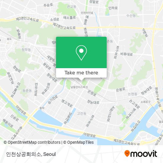 인천상공회의소 map