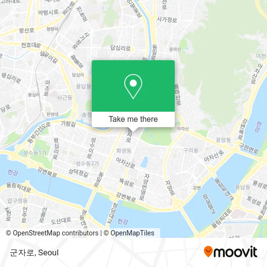 군자로 map