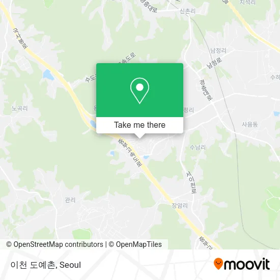 이천 도예촌 map