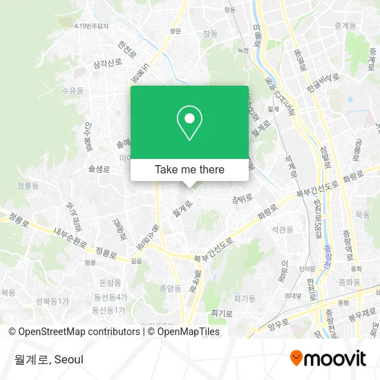 월계로 map
