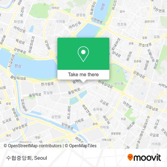 수협중앙회 map