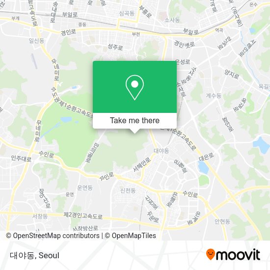 대야동 map