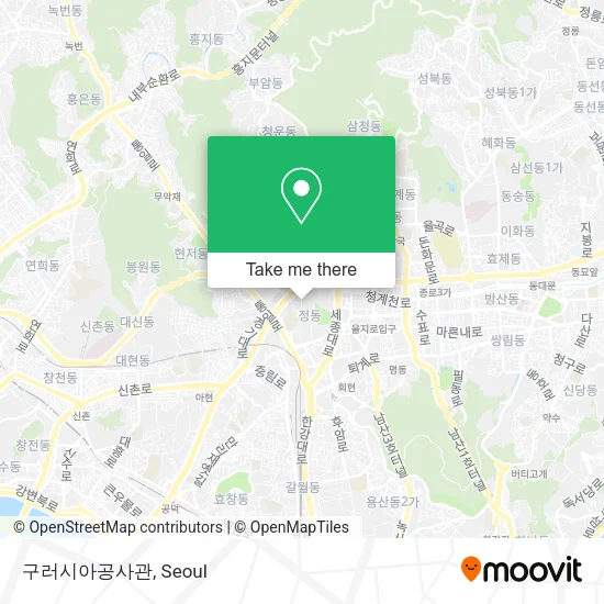 구러시아공사관 map
