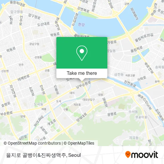 을지로 골뱅이&진짜생맥주 map