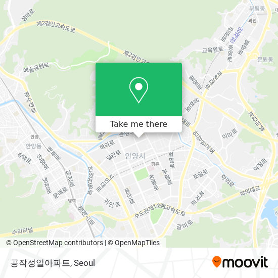 공작성일아파트 map