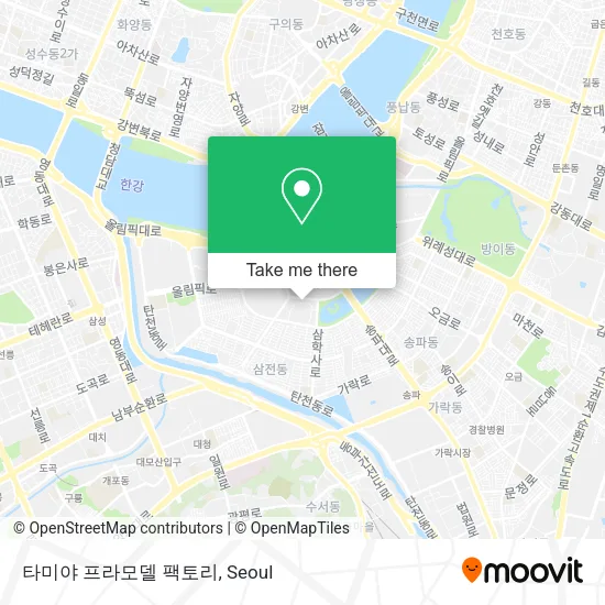 타미야 프라모델 팩토리 map