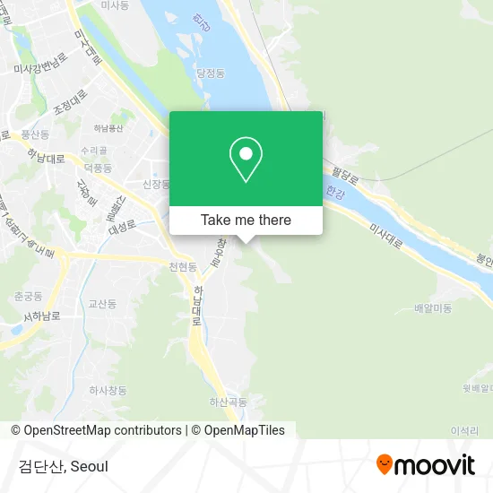 검단산 map