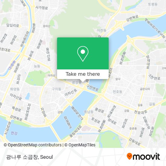 광나루 소곱창 map