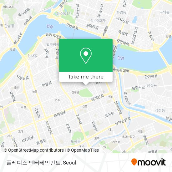 플레디스 엔터테인먼트 map