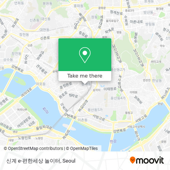 신계 e-편한세상 놀이터 map