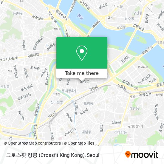 크로스핏 킹콩 (Crossfit King Kong) map