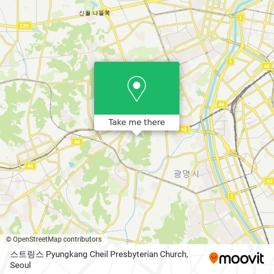 스트링스 Pyungkang Cheil Presbyterian Church map