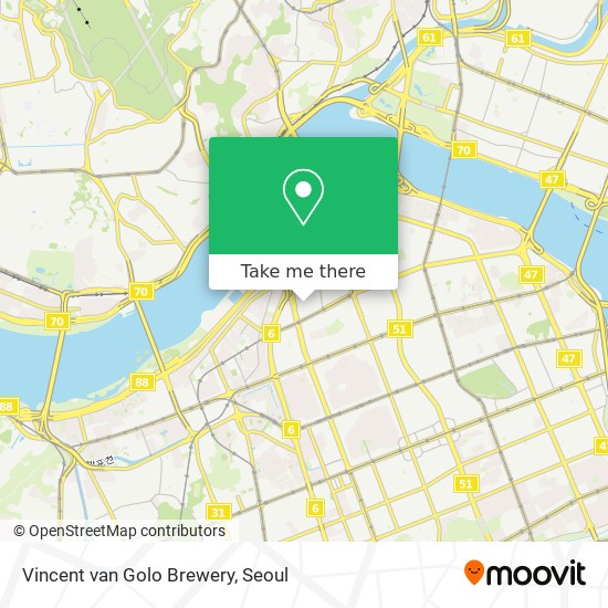 Vincent van Golo Brewery map