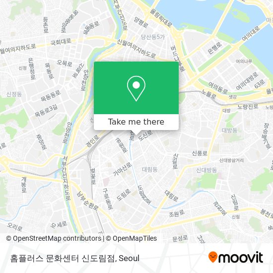 홈플러스 문화센터 신도림점 map