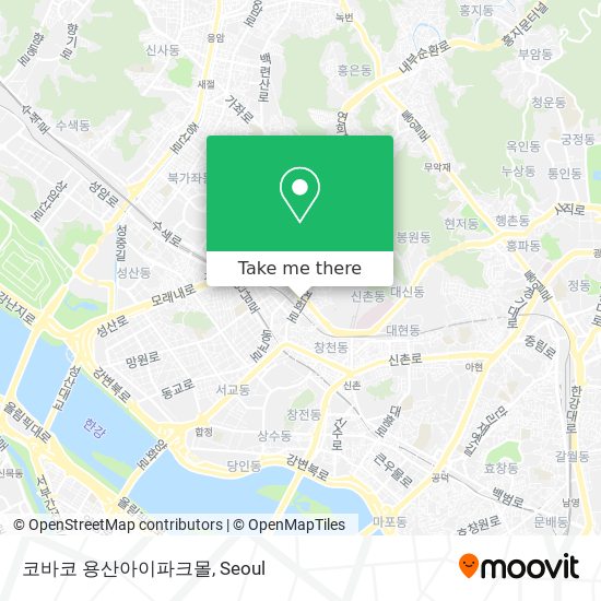 코바코 용산아이파크몰 map