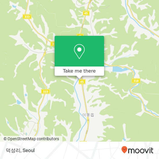 덕성리 map