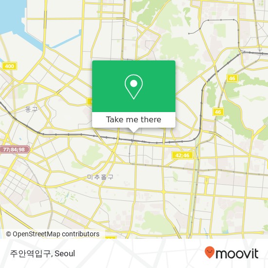 주안역입구 map